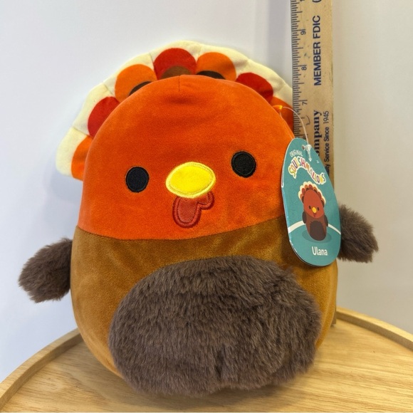 Squishmallows 9" ULANA Turkey Plush NWT- Kellytoy - Picture 2 of 8